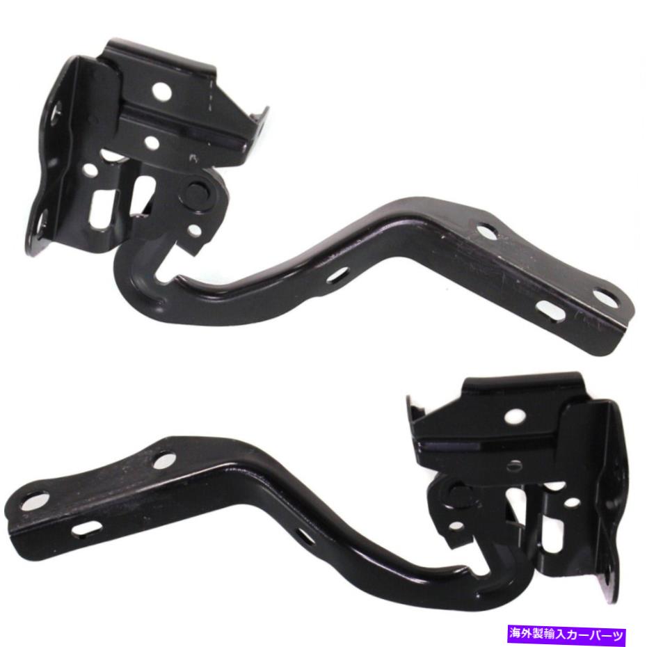 hinge TO1236176、TO1236175トヨタペアの2つのフードヒンジの左と右のLH＆RHのセット TO1236176, TO1236175 Set of 2 Hood Hinges Left-and-Right LH & RH for Toyota Pair【並行輸入品】