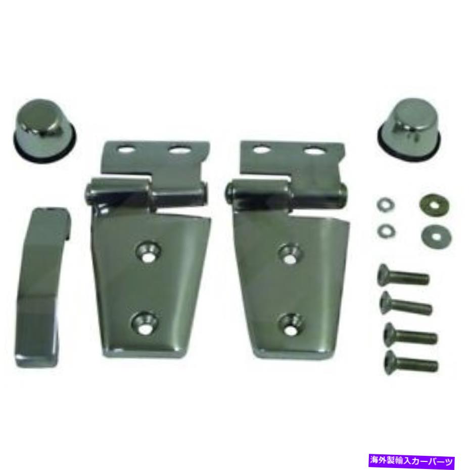 hinge RT34076 RT OFF-ROAD HOOD HINGES Jeep Wrangler JK 2018ペアの2つの新しいヒンジセット RT34076 RT Off-Road Hood Hinges Set of 2 New for Jeep Wrangler JK 2018 Pair【並行輸入品】