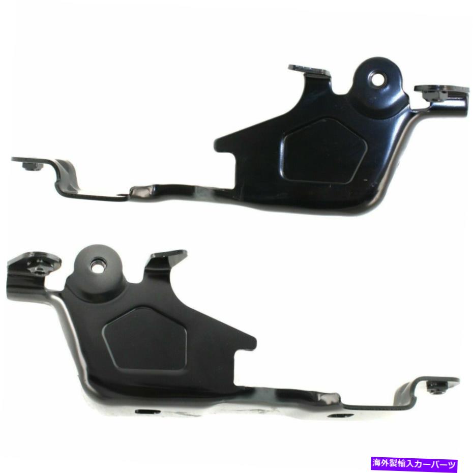 hinge 2つの新しいセットシボレーequinox 2010-2017左＆右側のフードヒンジ下 New Set Of 2 Fits CHEVROLET EQUINOX 2010-2017 Left & Right Side Hood Hinge Lower【並行輸入品】