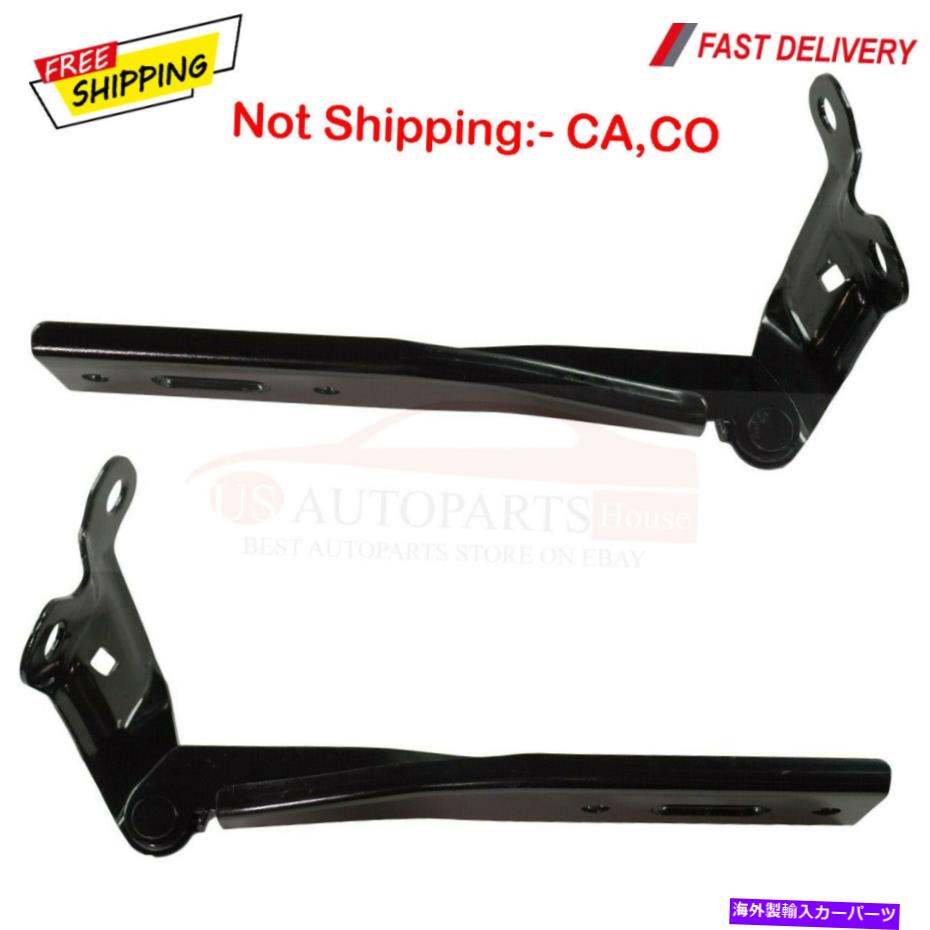 hinge Acura TLX 2015-2020 Hood Hingesドライバーと乗客側セットの2PCSの新機能 New For ACURA TLX 2015-2020 Hood Hinges Driver & Passenger Side Set of 2pcs【並行輸入品】