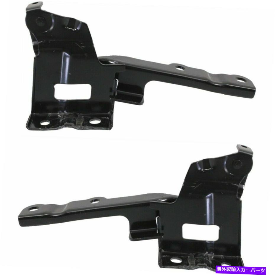 hinge 2つの新しいセットフィットヒュンダイツーソン2010-2015左＆右側のフードヒンジ New Set OF 2 Fits HYUNDAI TUCSON 2010-2015 Left & Right Side Hood Hinge【並行輸入品】