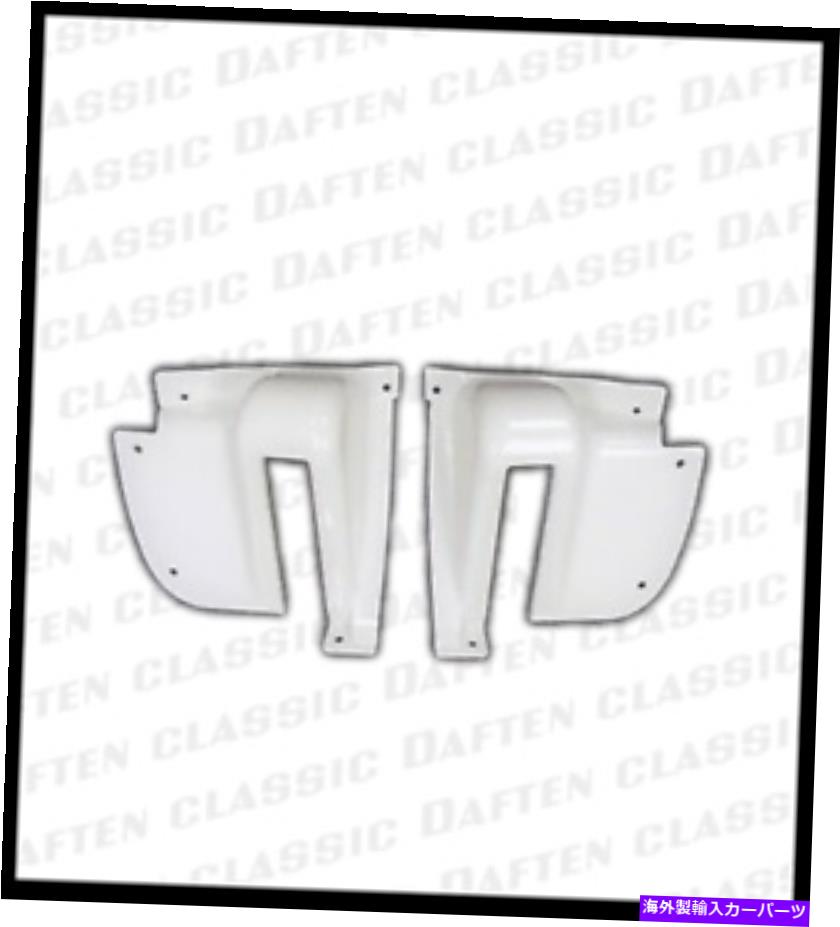 hinge VWフォルクスワーゲンバストランスポーターのリアハッチヒンジカバーペア68-79 Rear Hatch Hinge Cover Pair for VW Volkswagen Bus Transporter 68 - 79【並行輸入品】