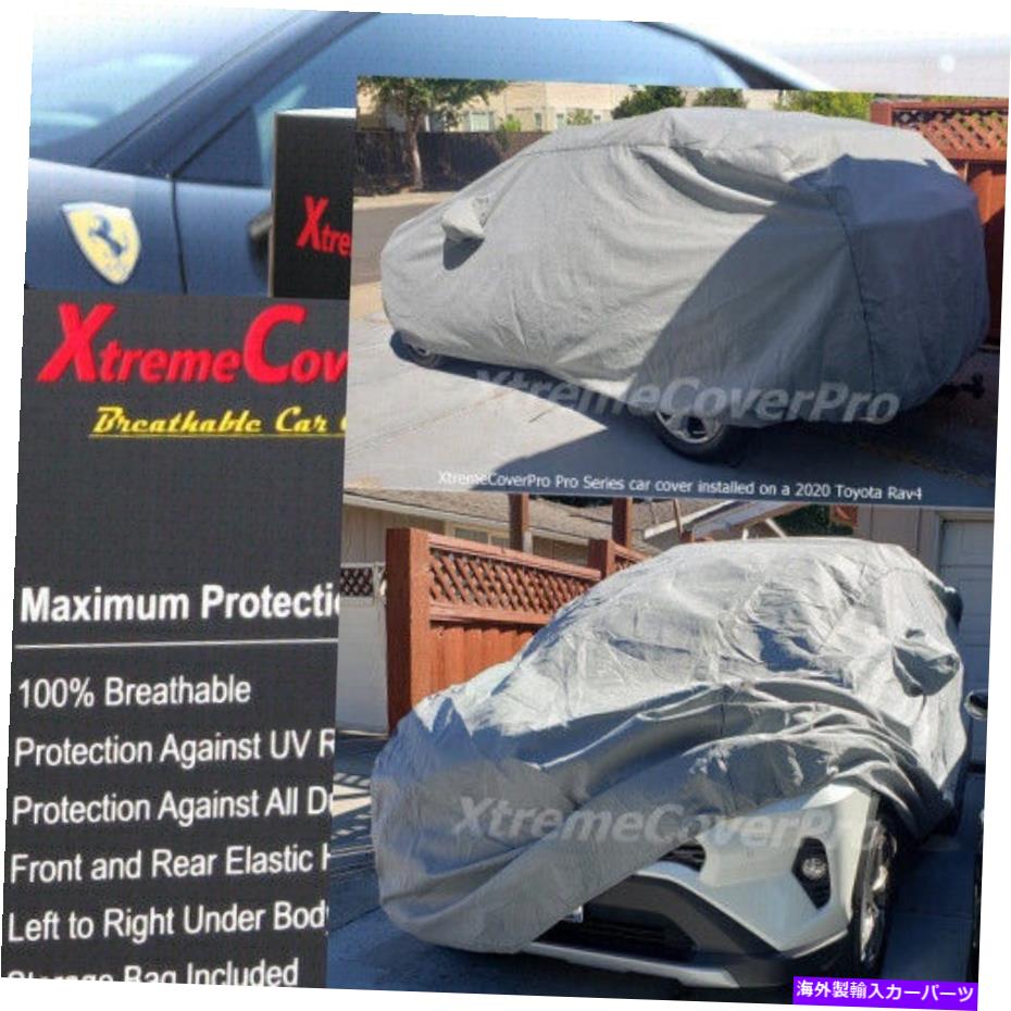 カーカバー 2013トヨタRAV4通気性カーカバーw/フリースダークグレー 2013 Toyota RAV4 Breathable Car Cover w/Fleece Dark Gray【並行輸入品】|Us Custom Parts Shop USDM