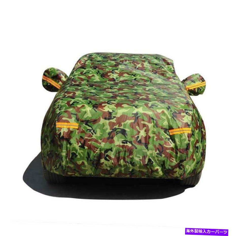 カーカバー 防水カモフラージュカーは、車のリフレクターのための屋外の日焼け防止カバーカバー Waterproof Camouflage Car Covers Outdoor Sun Protection Cover For Car Reflector【並行輸入品】
