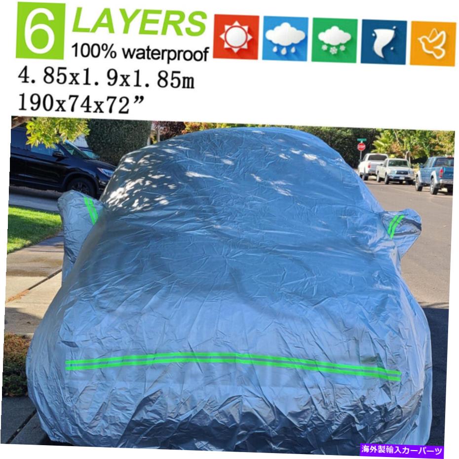 カーカバー ジープグランドチェロキーSUVカーカバーサンUVダストレインウォータープルーフスノーリフレクター For Jeep Grand Cherokee SUV Car Cover Sun UV Dust Rain Waterproof Snow Reflector【並行輸入品】