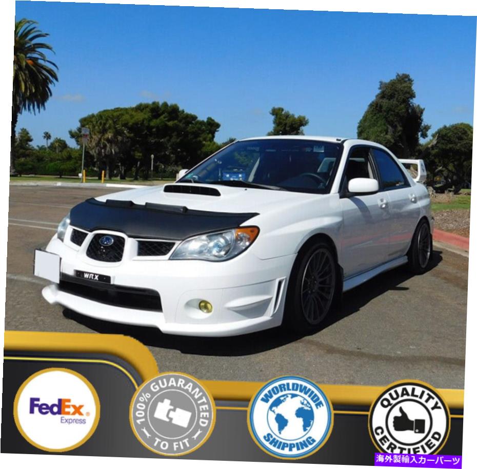 カーカバー Subaru Impreza 2006 2007 06 07のカーボンネットフッドブラジャー Car Bonnet Hood Bra For SUBARU IMPREZA 2006 2007 06 07【並行輸入品】|Us Custom Parts Shop USDM