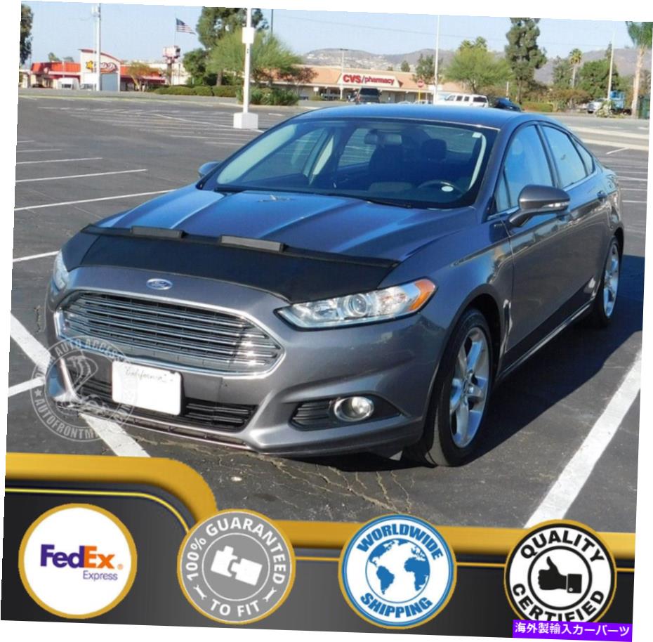 カーカバー Ford Fusion 2013 2014 2016 2017 2018 2019のカーボンネットフッドブラジャー Car Bonnet Hood Bra For Ford Fusion 2013 2014 2015 2016 2017 2018 2019【並行輸入品】｜Us Custom Parts Shop USDM