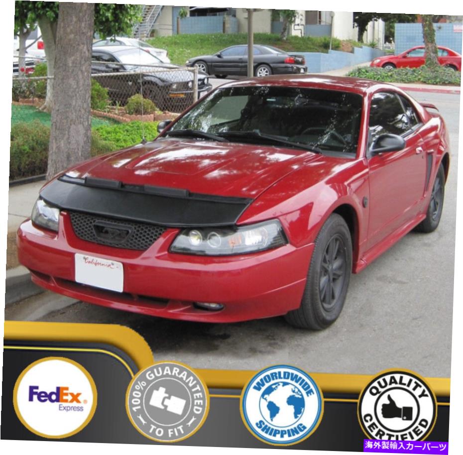 カーカバー Ford Mustang 1999 2000 2001 2002 2003 2004のカーボンネットフッドブラジャー Car Bonnet Hood Bra For Ford Mustang 1999 2000 2001 2002 2003 2004【並行輸入品】|Us Custom Parts Shop USDM