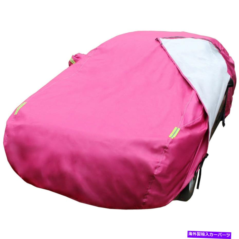 カーカバー テスラ3のピンクの車のカバーすべての気象保護雨雪 Pink Car Cover for Tesla 3 Waterproof All Weather Protection Rain Snow【並行輸入品】｜Us Custom Parts Shop USDM