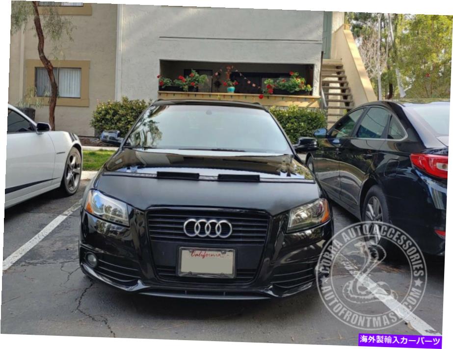 カーカバー アウディA3 / S3 2009 2010 2012 2013 09 10 11 12 13のカーボンネットフッドブラジャー Car Bonnet Hood Bra For Audi A3 / S3 2009 2010 2011 2012 2013 09 10 11 12 13【並行輸入品】