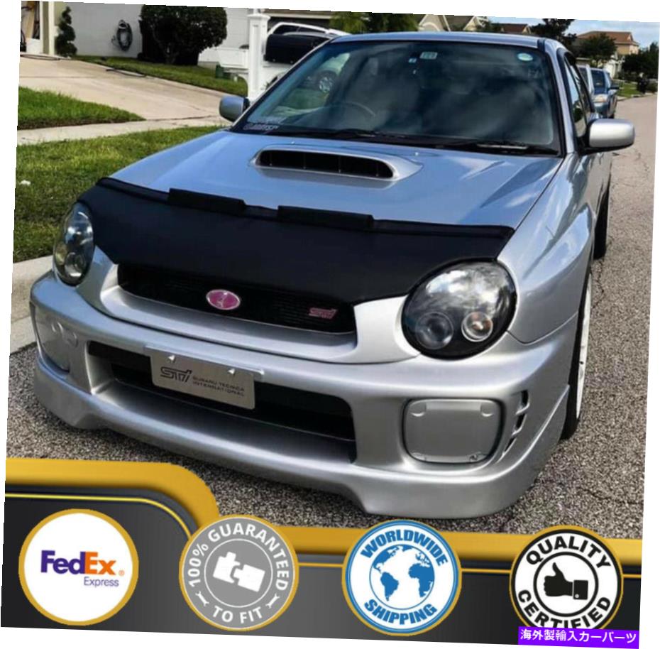 カーカバー Subaru Impreza 2002 2003 02 03のカーボンネットフッドブラジャー Car Bonnet Hood Bra For SUBARU IMPREZA 2002 2003 02 03【並行輸入品】|Us Custom Parts Shop USDM