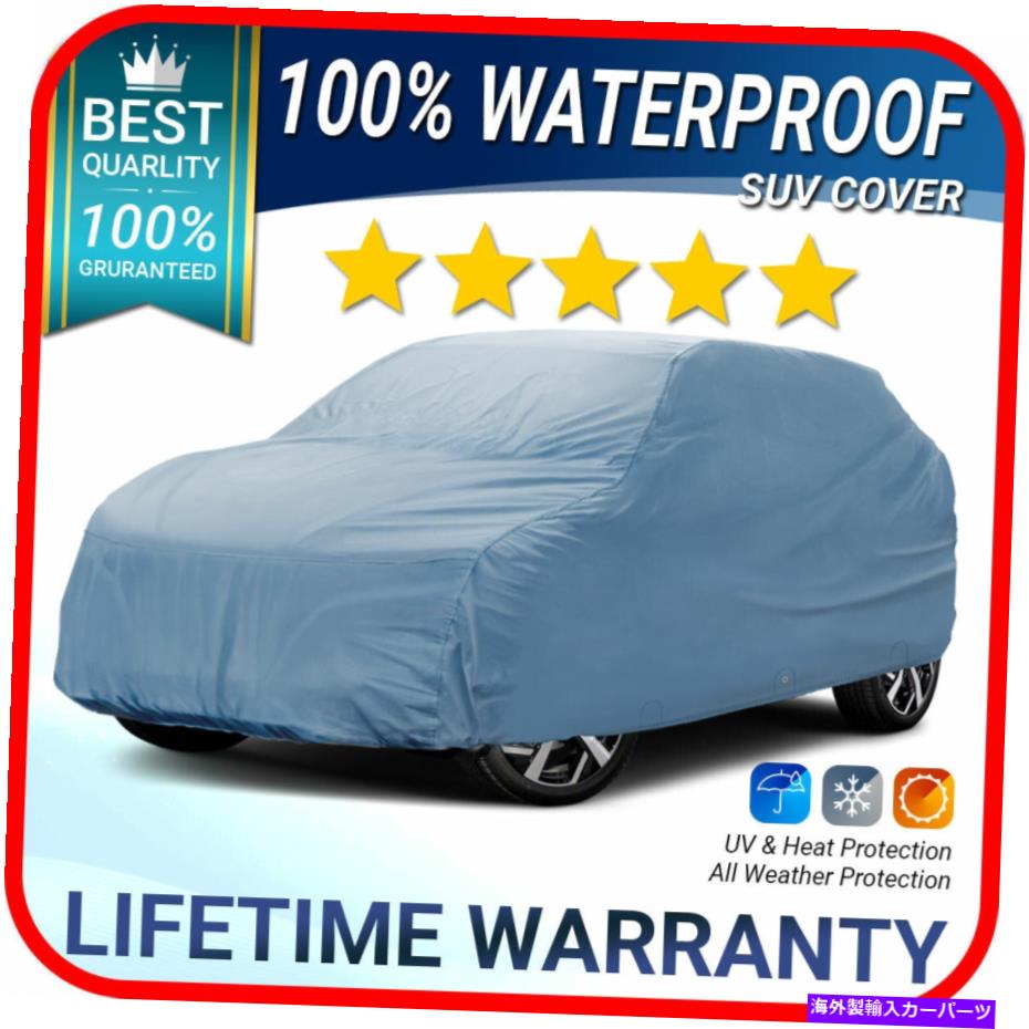 カーカバー [クライスラーアスペン]プレミアムカスタムSUVカーカバーの100％防水 /すべての天気 100% Waterproof / All Weather For [CHRYSLER ASPEN] Premium Custom SUV Car Cover【並行輸入品】