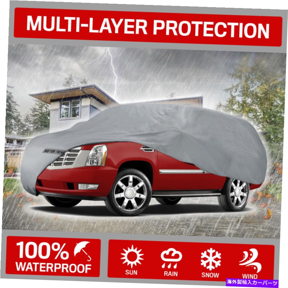 カーカバー インフィニティモータートレンド屋内屋外通気性保護用のフルSUVカーカバー Full SUV Car Cover for Infiniti Motor Trend Indoor Outdoor Breathable Protection【並行輸入品】