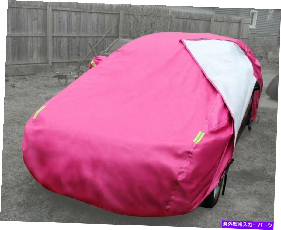 カーカバー シボレーのシボレーシボレーコルベットの防水ピンクの車のカバーすべての天気ヘビーデューティ Waterproof Pink Car Cover for Chevrolet Chevy Corvette All Weather Heavy Duty【並行輸入品】|Us Custom Parts Shop USDM