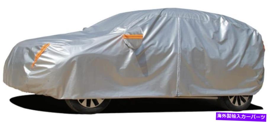 カーカバー 6レイヤーSUVカーカバー防水性オールウェザーカー、フルサイズ、UV耐性、綿 6 Layer SUV Car Cover Waterproof All Weather Car, Full Size,UV Resistant, Cotton【並行輸入品】