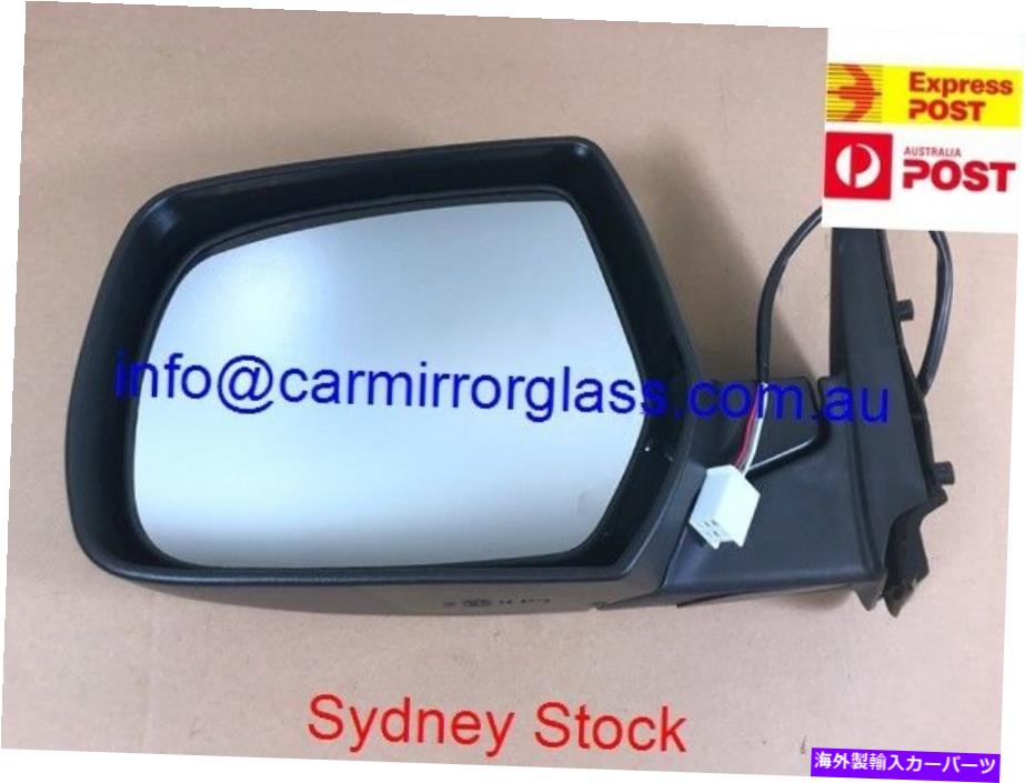 USミラー マツダbt -50のドアミラーun 05/2006-07/2008左側（黒、電気adj DOOR MIRROR FOR MAZDA BT-50 UN 05/2006 - 07/2008 LEFT SIDE (BLACK, ELECTRIC ADJ【並行輸入品】