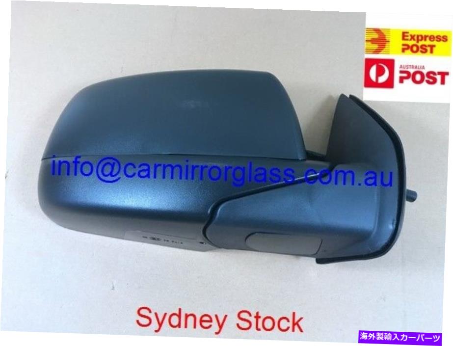 USミラー マツダBT-50のドアミラーUN 07/2008-09/2011右側（ブラック、エレクトリック調整 DOOR MIRROR FOR MAZDA BT-50 UN 07/2008-09/2011 RIGHT SIDE (BLACK, ELECTRIC ADJ【並行輸入品】