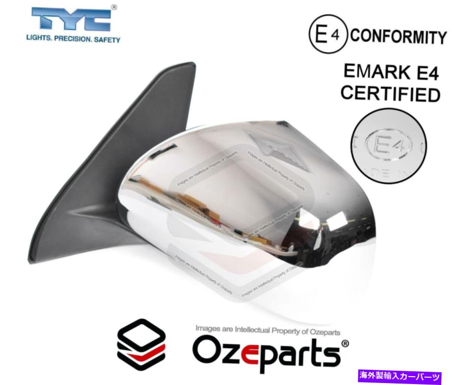 USミラー LH LHS左エレクトリックドアミラークロムトヨタランドクルーザープラドJ120 02?09 LH LHS Left Electric Door Mirror Chrome For Toyota Landcruiser Prado J120 02~09【並行輸入品】