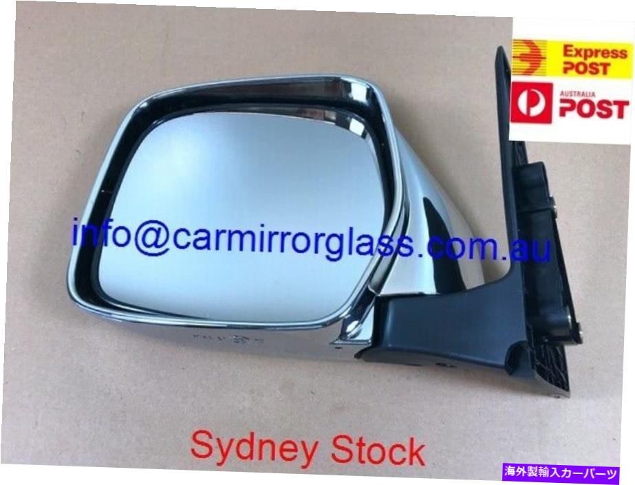 USミラー トヨタプラド90シリーズ1996-2002マニュアルのための左助手席のドアミラー LEFT PASSENGER SIDE DOOR MIRROR FOR TOYOTA PRADO 90 SERIES 1996-2002 MANUAL【並行輸入品】