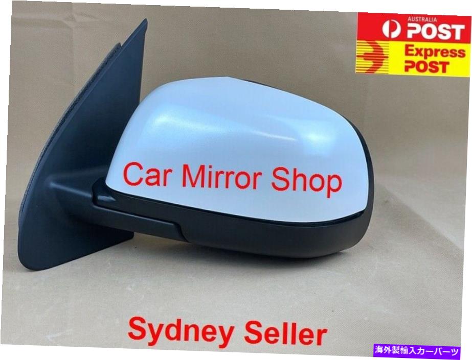 USミラー 日産マイクラ2011年以降の新しいドアミラーK13左助手席側、白 NEW DOOR MIRROR FOR NISSAN MICRA 2011 ONWARD K13 LEFT PASSENGER SIDE, WHITE【並行輸入品】