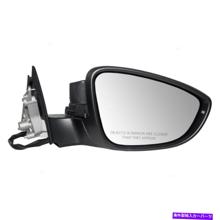 USミラー 新しい乗客のパワーサイドビュー2012年フォルクスワーゲンパサートの加熱信号 New Passengers Power Side View Mirror Heated Signal for 2012 Volkswagen Passat【並行輸入品】
