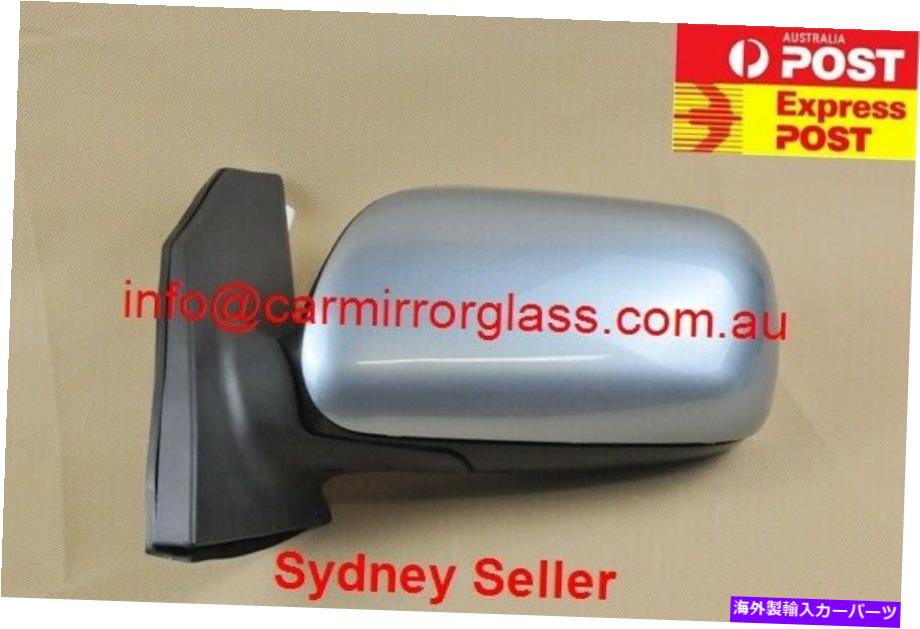 USミラー トヨタカローラの新しいドアミラー04/2004-02/2007 ZRE122（左側、ライトブルー） NEW DOOR MIRROR FOR TOYOTA COROLLA 04/2004-02/2007 ZRE122 (LEFT SIDE, LITE BLUE)【並行輸入品】