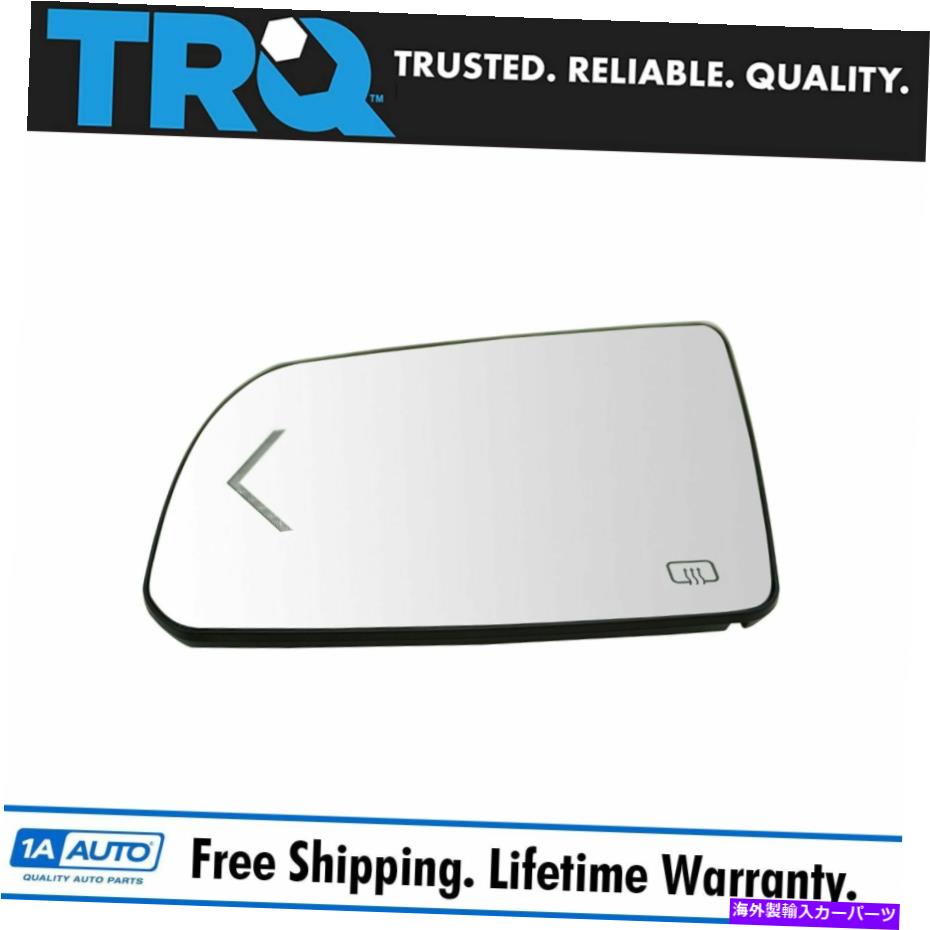 USミラー TRQサイドビューミラーガラス加熱ターンシグナル付きの逆方向のターンシグナル付きLH TRQ Side View Mirror Glass Heated Turn Signal w/ Backing Plate LH for Sequoia【並行輸入品】