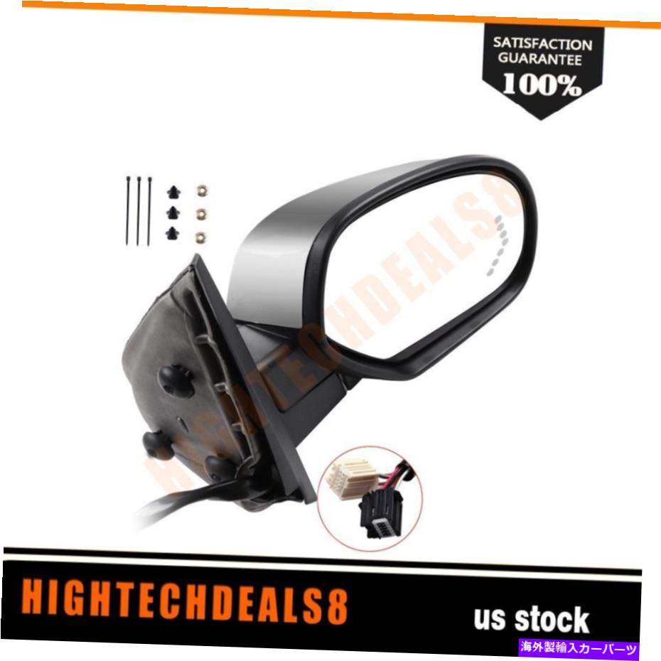 USミラー RH Chrome助手席サイドミラーGMCピックアップSUVの加熱メモリ信号 RH Chrome Passenger Side Mirror Power Heated Memory Signal For GMC Pickup Suv【並行輸入品】