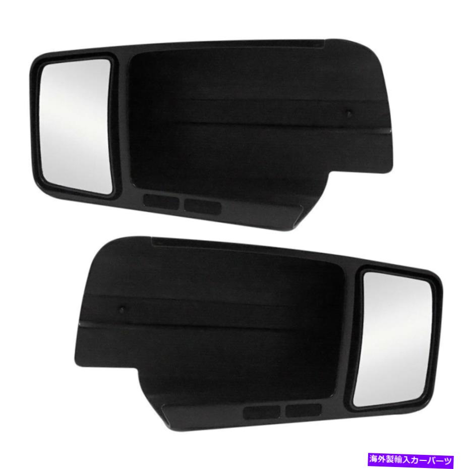 USミラー Ford F-150 04-14 CIPAドライバーと助手席側のけん引ミラーエクステンションセット For Ford F-150 04-14 CIPA Driver & Passenger Side Towing Mirror Extension Set【並行輸入品】