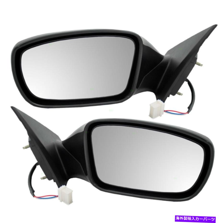 USミラー 11-14ヒュンダイソナタの新しいペアセットパワーサイドミラーグラスハウジングアセンブリ New Pair Set Power Side Mirror Glass Housing Assembly for 11-14 Hyundai Sonata【並行輸入品】