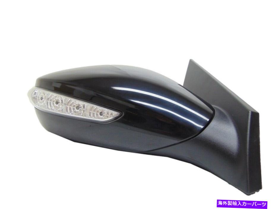 USミラー 2011-2014のサイドミラーヒュンダイソナタパワー加熱信号助手席側 Side Mirror for 2011-2014 Hyundai Sonata Power Heated Signal Passenger Side【並行輸入品】