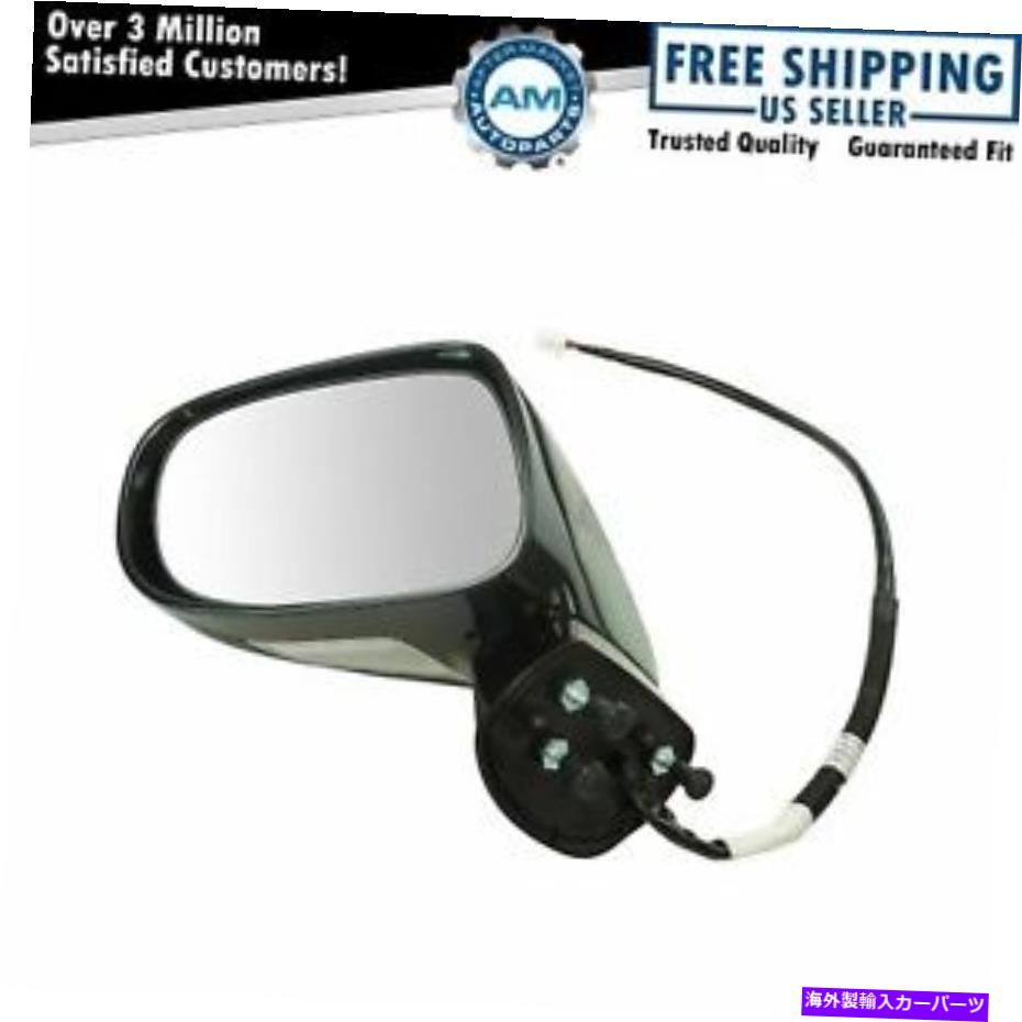 USミラー ES350のための外部パワーミラー加熱メモリw/ puddleライトブラックLH Exterior Power Mirror Heated Memory w/ Puddle Light Black LH for ES350 New【並行輸入品】