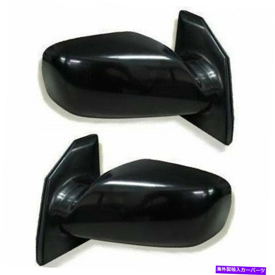 USミラー 2 LH＆RHサイドの非加熱パワーミラーの新しいセット2003-2008トヨタカローラ New Set of 2 LH & RH Side Non-Heated Power Mirror Fits 2003-2008 Toyota Corolla【並行輸入品】