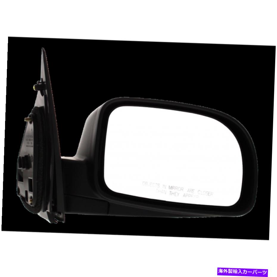 USミラー ヒュンダイサンタフェ2007年から2012年のドアミラー助手席側パワー加熱テクスチャー For Hyundai Santa Fe 2007-2012 Door Mirror Passenger Side Power Heated Textured【並行輸入品】