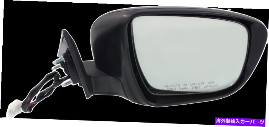 USミラー Rogue 14-16 Mirror RH、PWR、MAN FLDG、Non-HTD、W/ SGL LGT、W/ O SIDE VIEW CAMの場合 For ROGUE 14-16 MIRROR RH, Pwr, Man Fldg, Non-Htd, w/ Sgl Lgt, w/o Side View Cam【並行輸入品】