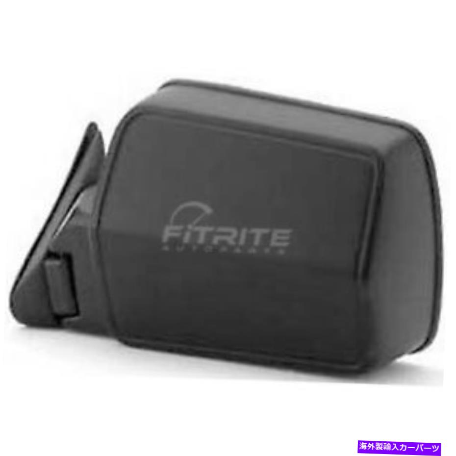 USミラー 1984-1996の新しい左のドライバーサイドマニュアルリモートミラージープチェロキーワゴニア New Left Driver Side Manual Remote Mirror For 1984-1996 Jeep Cherokee Wagoneer【並行輸入品】