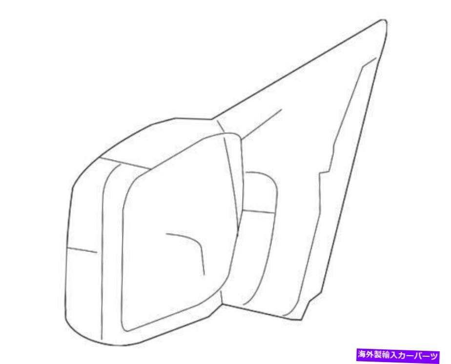 USミラー 本物のフォード07-08 F-150マークLTエクステリア助手席サイドミラー8L3Z-17682-FA Genuine Ford 07-08 F-150 Mark LT Exterior Passenger Side Mirror 8L3Z-17682-FA【並行輸入品】