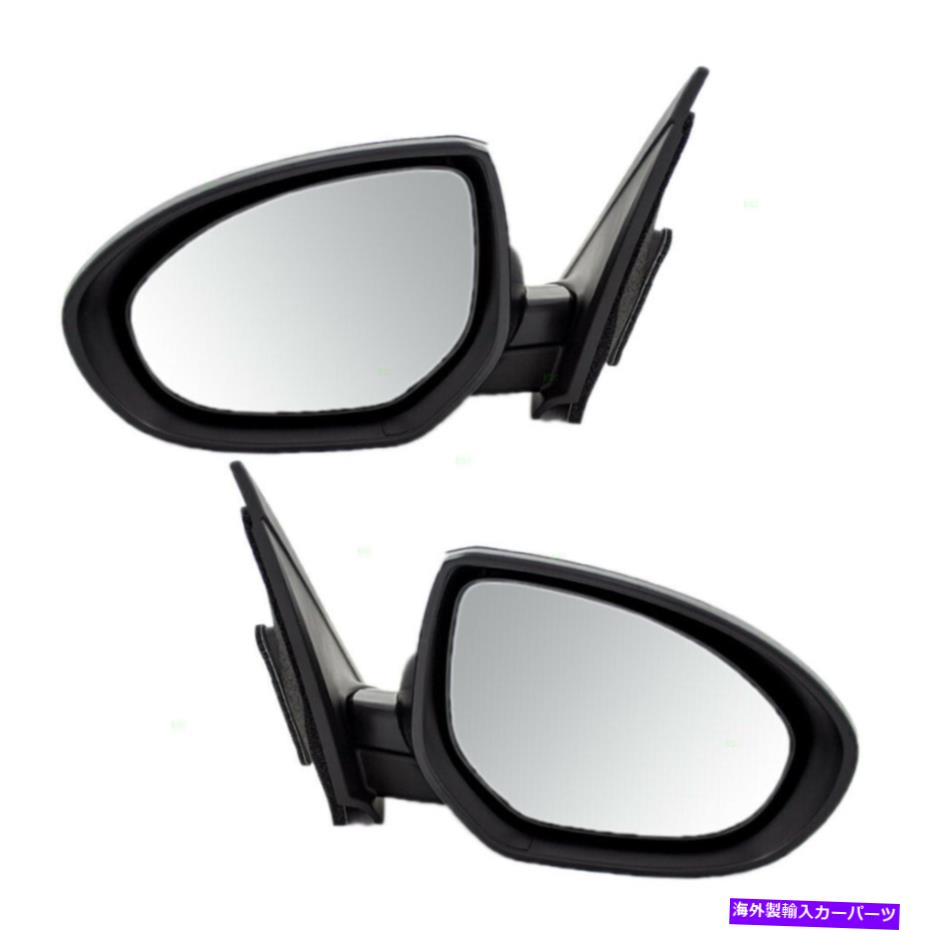 USミラー 10-13 Mazda 3 Mazda3サイドビューパワーミラーのセットBBM26918ZL BBM26912ZL 10-13 Mazda 3 Mazda3 Set of Side View Power Mirrors BBM26918ZL BBM26912ZL【並行輸入品】