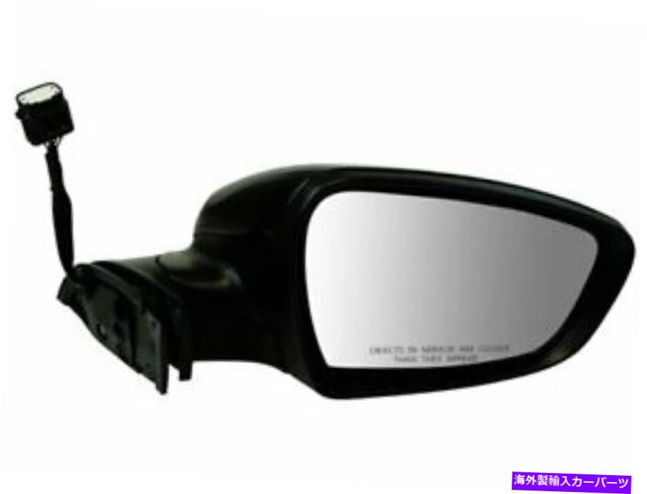 USミラー 14-16の右鏡Kia forte forte5 br29v8ドアミラー - 助手席側 Right Mirror For 14-16 Kia Forte Forte5 BR29V8 Door Mirror -- Passenger Side【並行輸入品】