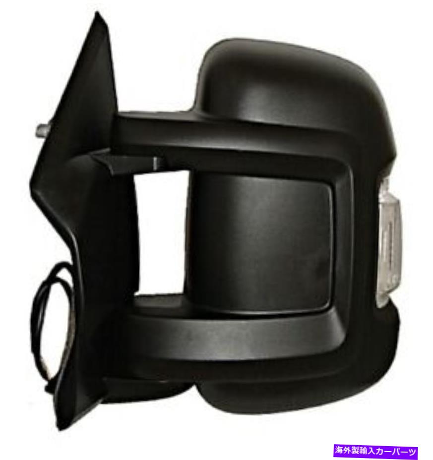 USミラー マニュアルウィングサイドミラーコンベックス加熱左フィットシトロエンフィアットプジョー06- 0536M04 Manual Wing Side Mirror Convex Heated LEFT Fits CITROEN FIAT PEUGEOT 06- 0536M04【並行輸入品】