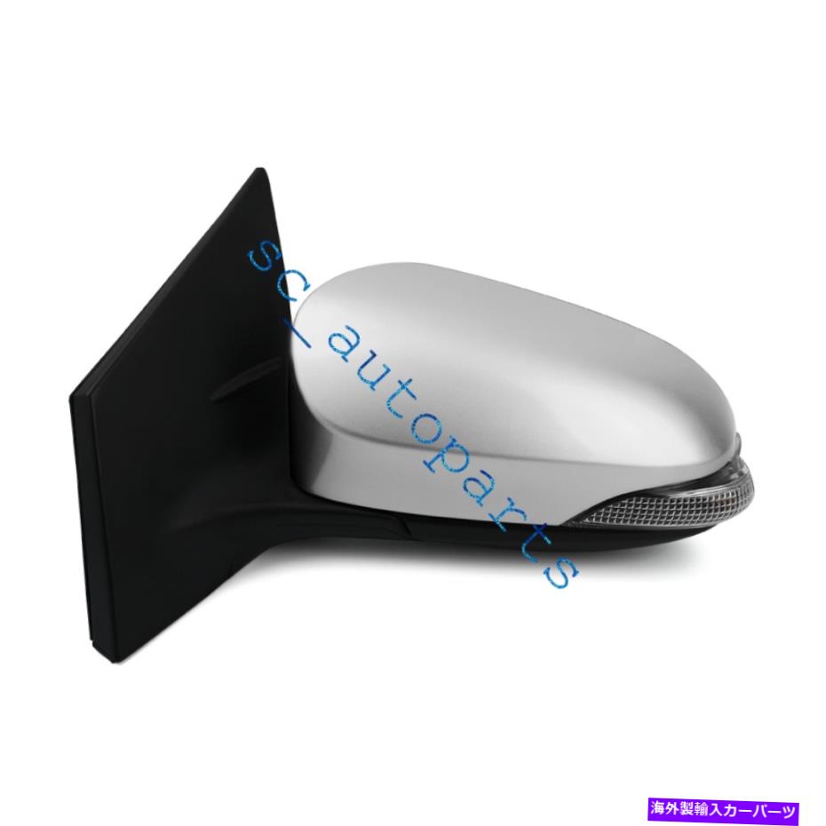 USミラー ?トヨタカローラ2014-2019シルバー左ドライバーサイド7ワイヤーターンシグナルミラー ~For Toyota Corolla 2014-2019 Silver Left Driver Side 7 Wire Turn Signal Mirror【並行輸入品】