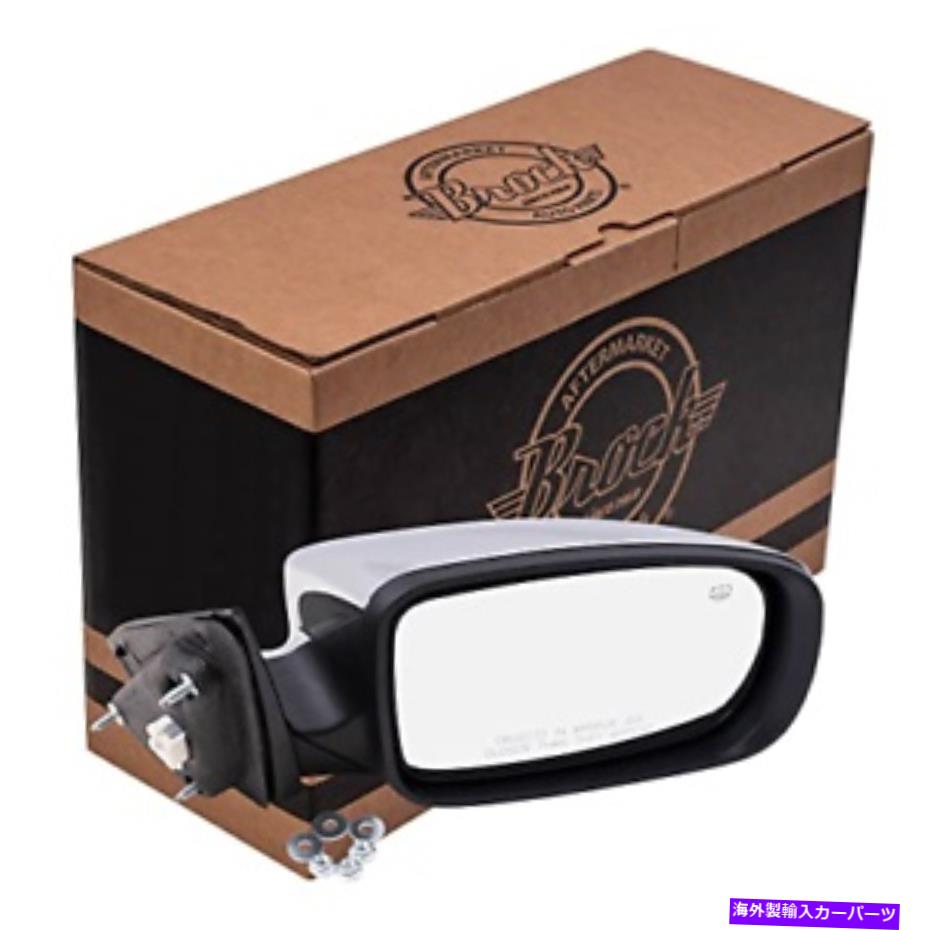 USミラー 交換乗客のパワーサイドビューミラーは、200枚のクロムカバーで加熱されたミラー Replacement Passengers Power Side View Mirror Heated with Chrome Cover with 200【並行輸入品】