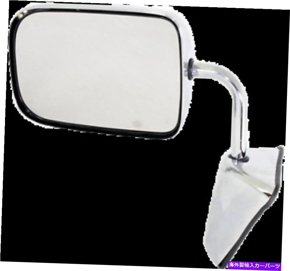 USミラー ドライバーサイドクロムミラーは、ダッジピックアップ、ラムチャージャーと互換性があります Driver Side Chrome Mirror Compatible with Dodge Pickup, Ramcharger【並行輸入品】