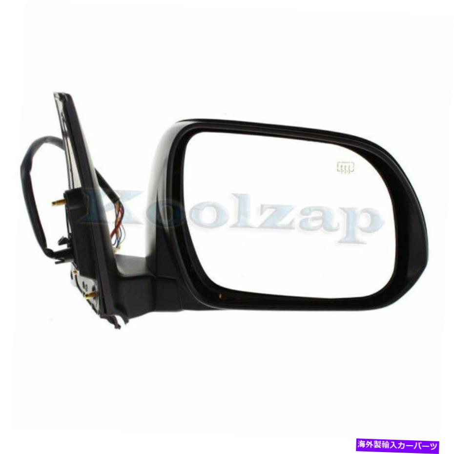 USミラー 10-13の4runnerリアビューミラーパワーヒートw/信号と水たまりランプ右側 For 10-13 4Runner Rear View Mirror Power Heat w/Signal & Puddle Lamp Right Side【並行輸入品】