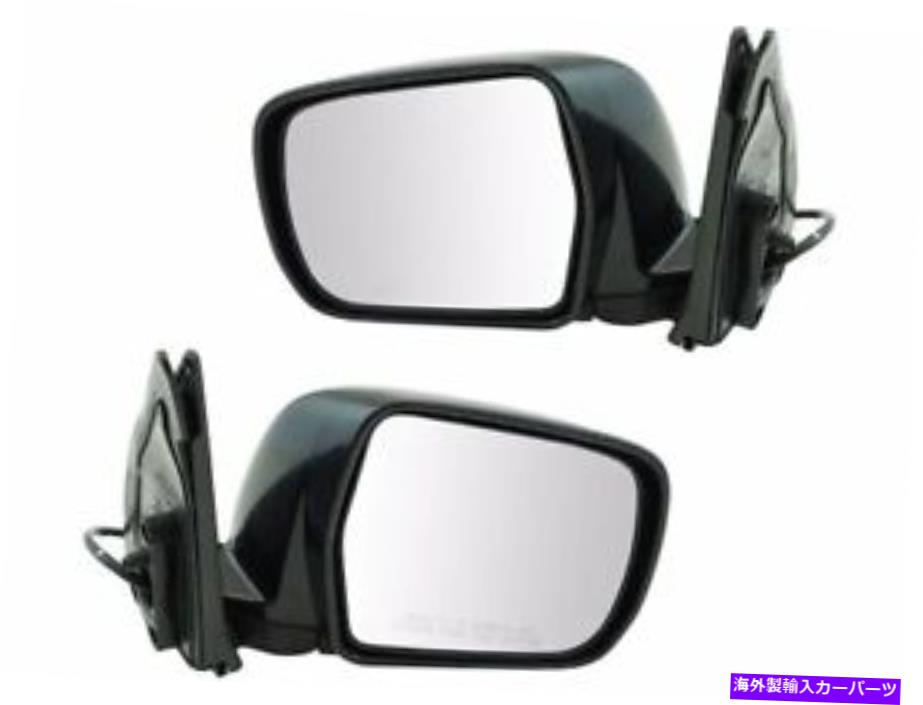 USミラー TRQドアミラーセットは、トヨタハイランダー2001-2007 66yndcに適合します TRQ Door Mirror Set fits Toyota Highlander 2001-2007 66YNDC【並行輸入品】