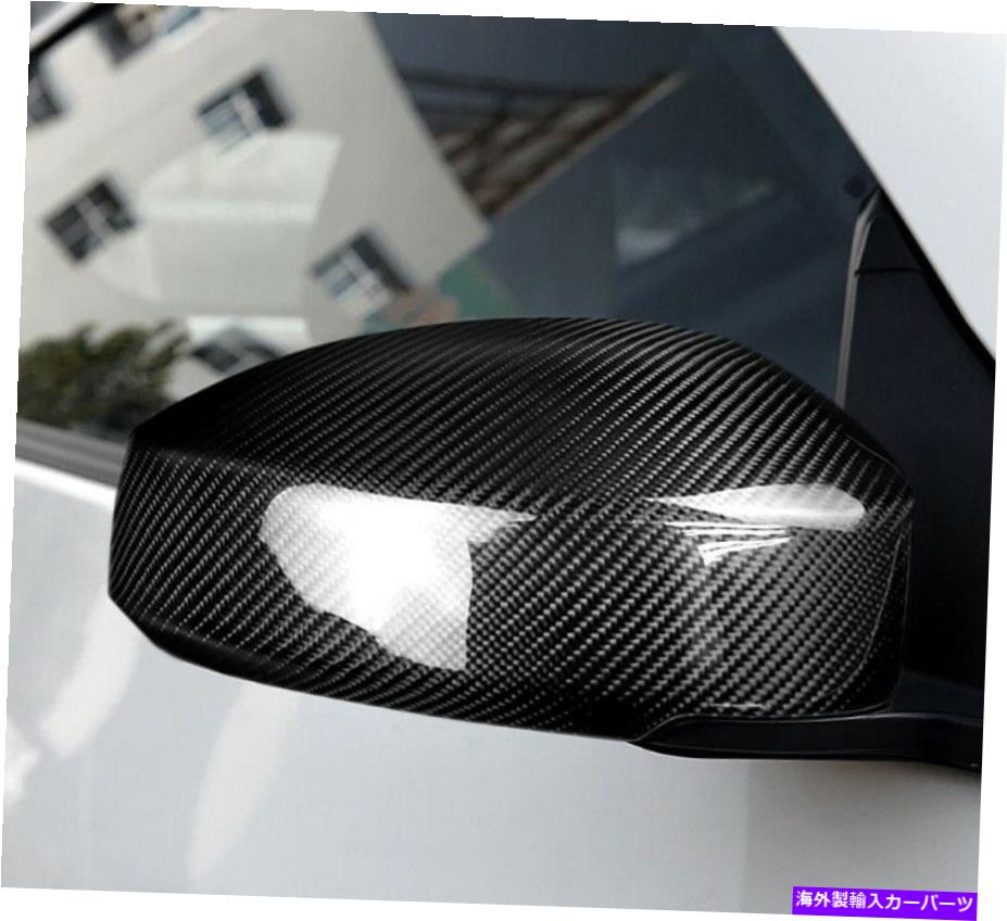USミラー 日産350Z Z33 03-08に適した本物のカーボンファイバーサイドミラーカバーステッカー Real Carbon Fiber Side Mirror Cover Sticker Fit For Nissan 350Z Z33 03-08【並行輸入品】