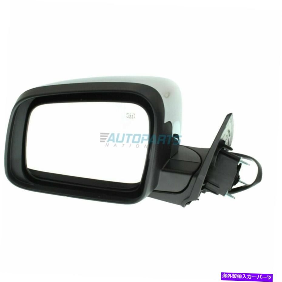 USミラー 新しい左側のパワーミラーマニュアル折りたたみ式フィット2014-2021ダッジデュランゴ New Left Side Power Mirror Manual Folding Heated Fits 2014-2021 Dodge Durango【並行輸入品】