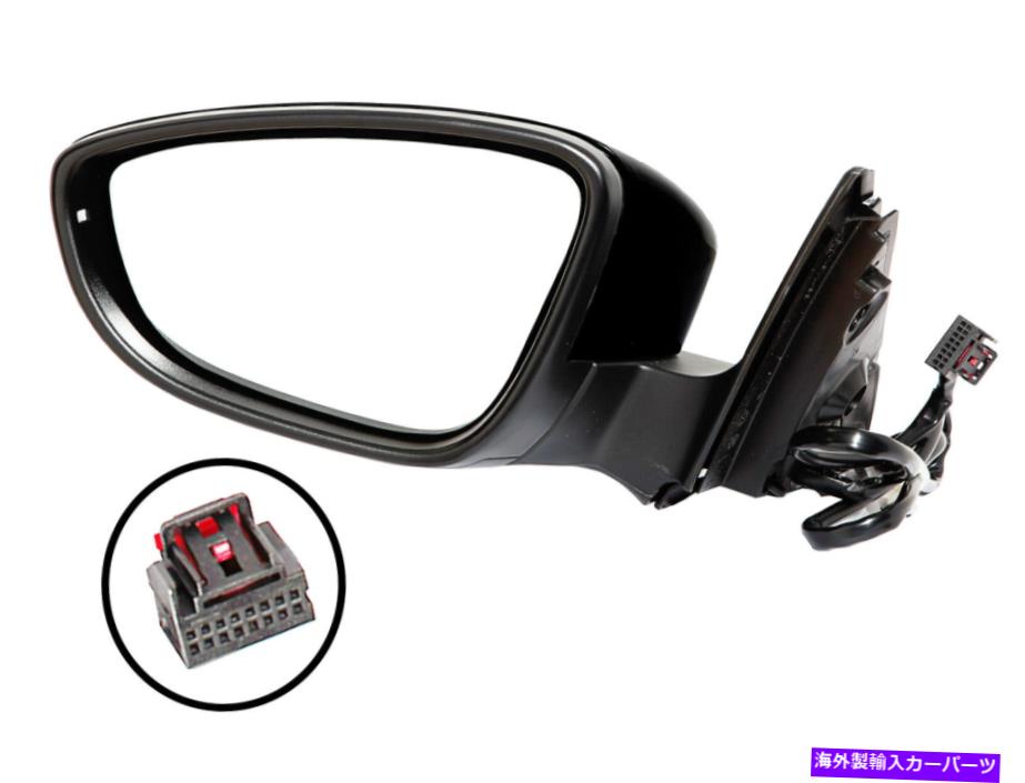 USミラー ミラー2011 -2018 Jetta Sedan Signal Power加熱PTMキャップドライバーの左側 For Mirror 2011 - 2018 JETTA SEDAN Signal Power Heated PTM Cap Driver Left Side【並行輸入品】 44,902円