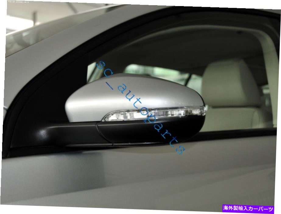 USミラー ?フォルクスワーゲンVWゴルフ6 2010-2014シルバー左側加熱w/ターン6ワイヤーミラー ~For Volkswagen VW Golf 6 2010-2014 Silver Left Side Heated w/Turn 6 Wire Mirror【並行輸入品】