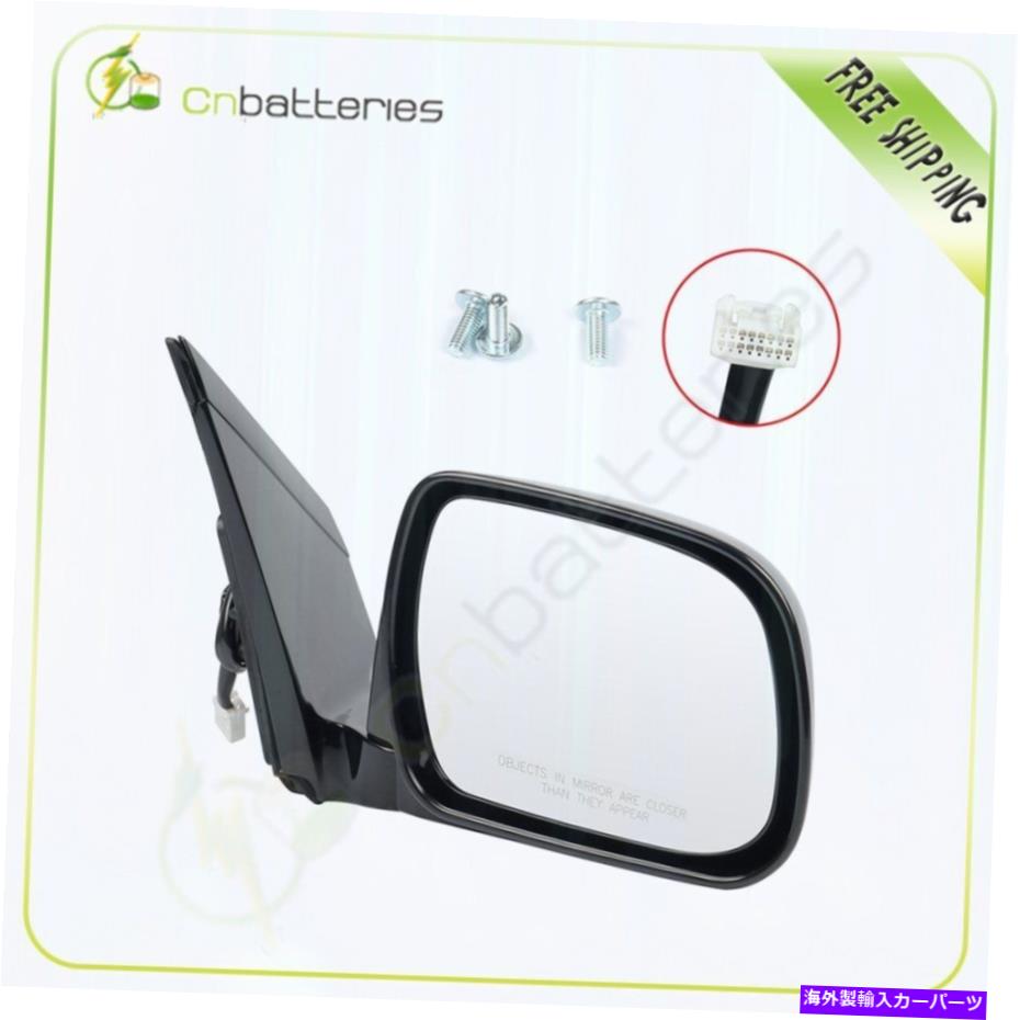USミラー 04-09のRHサイドミラーLexus RX330＆RX350＆RX400Hブラックメモリパワー加熱 RH Side Mirror For 04-09 LEXUS RX330&RX350&RX400H Black Memory Power Heated【並行輸入品】